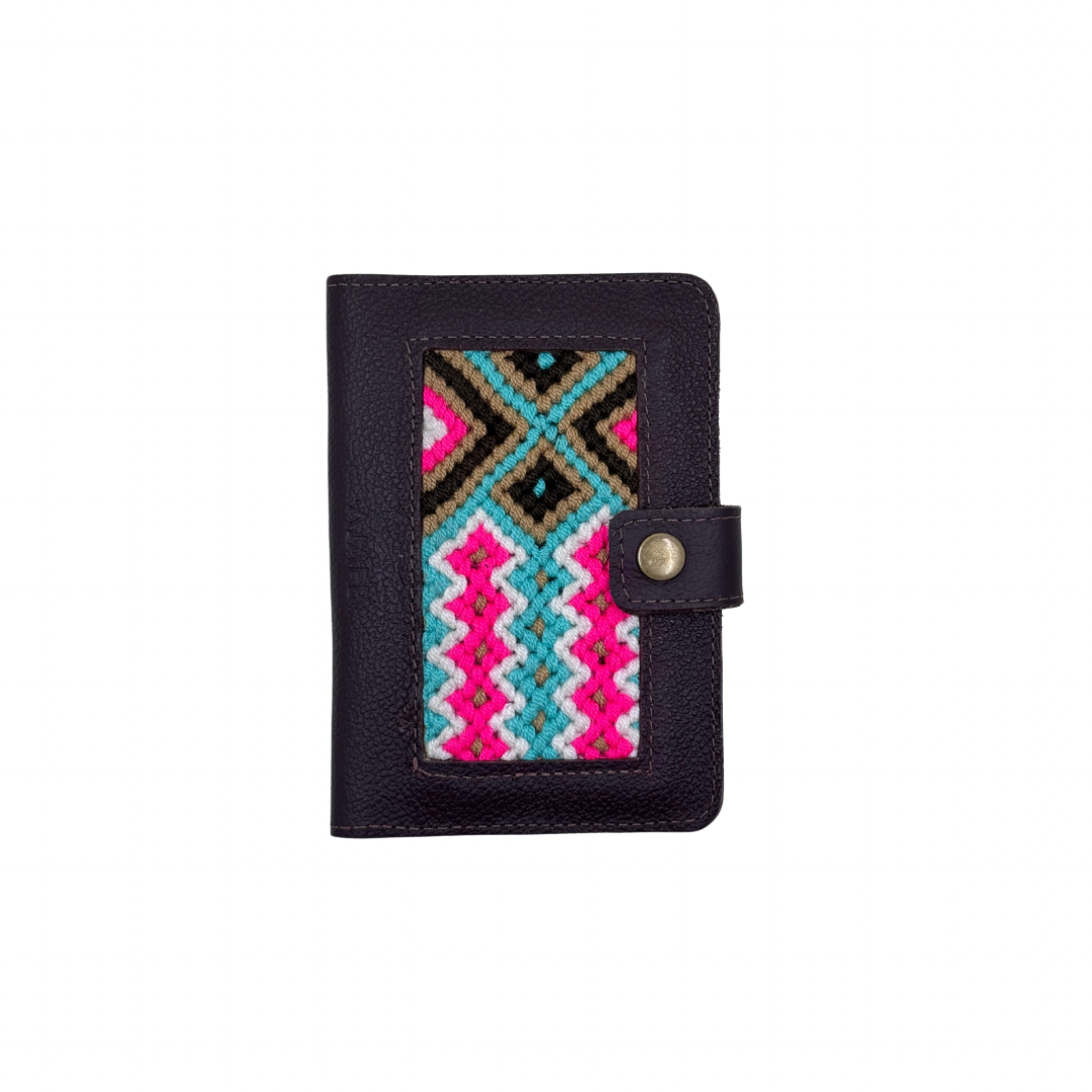 100% Genuine leather passport holder