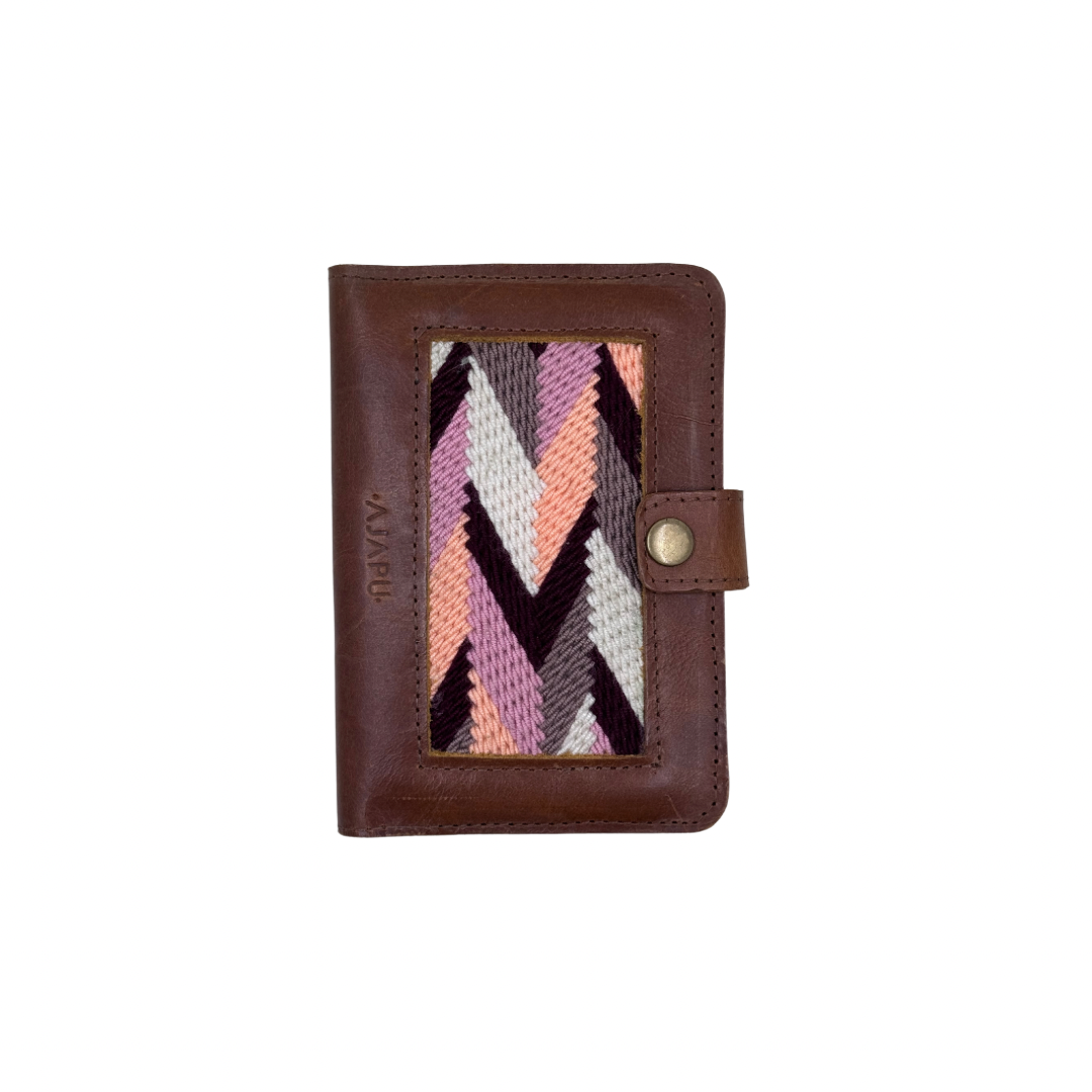 100% Genuine leather passport holder