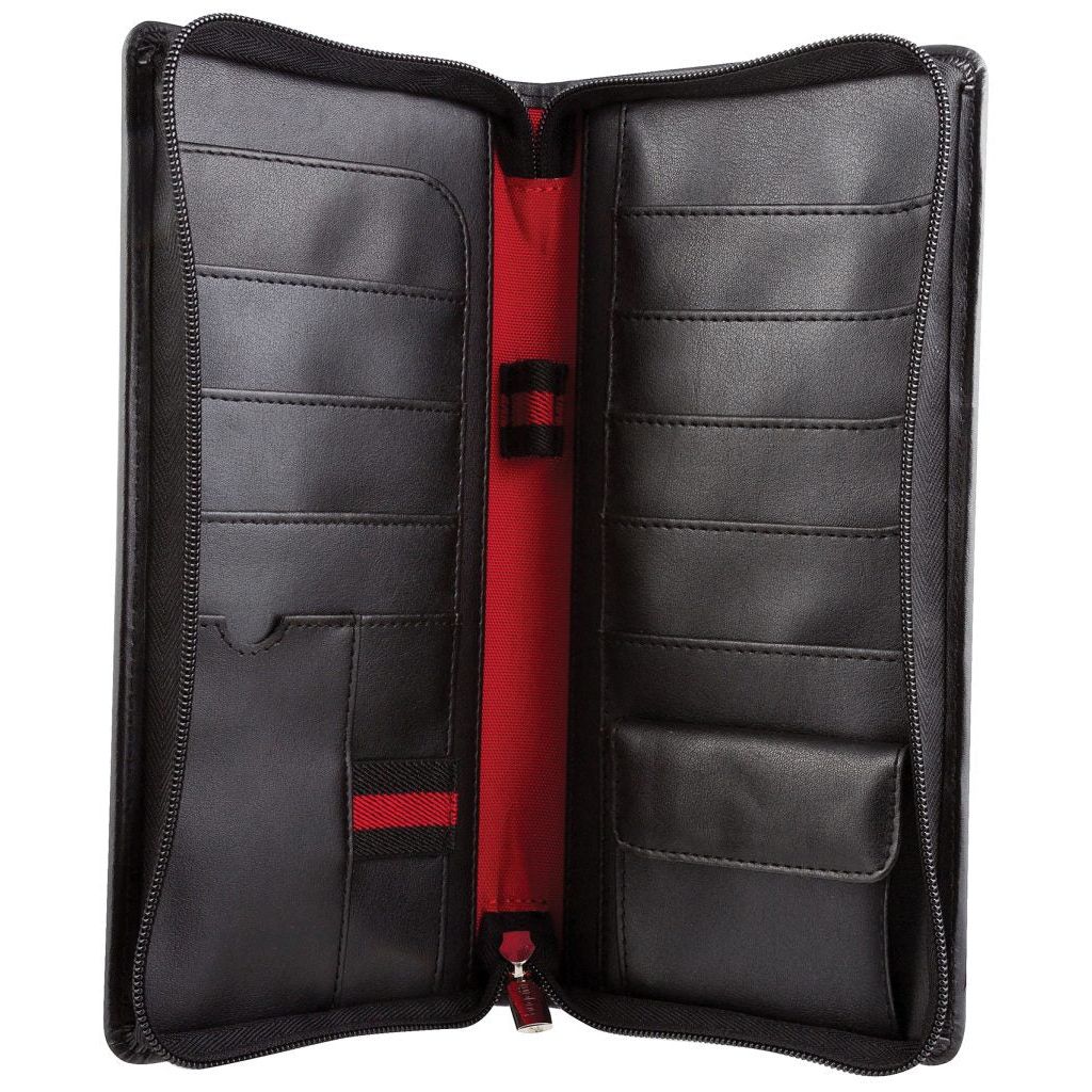 Bugatti | Zippered Passport and Ticket Holder