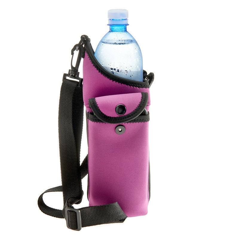 Smooth Trip AquaPockets™ Bottle Carrier-Purple