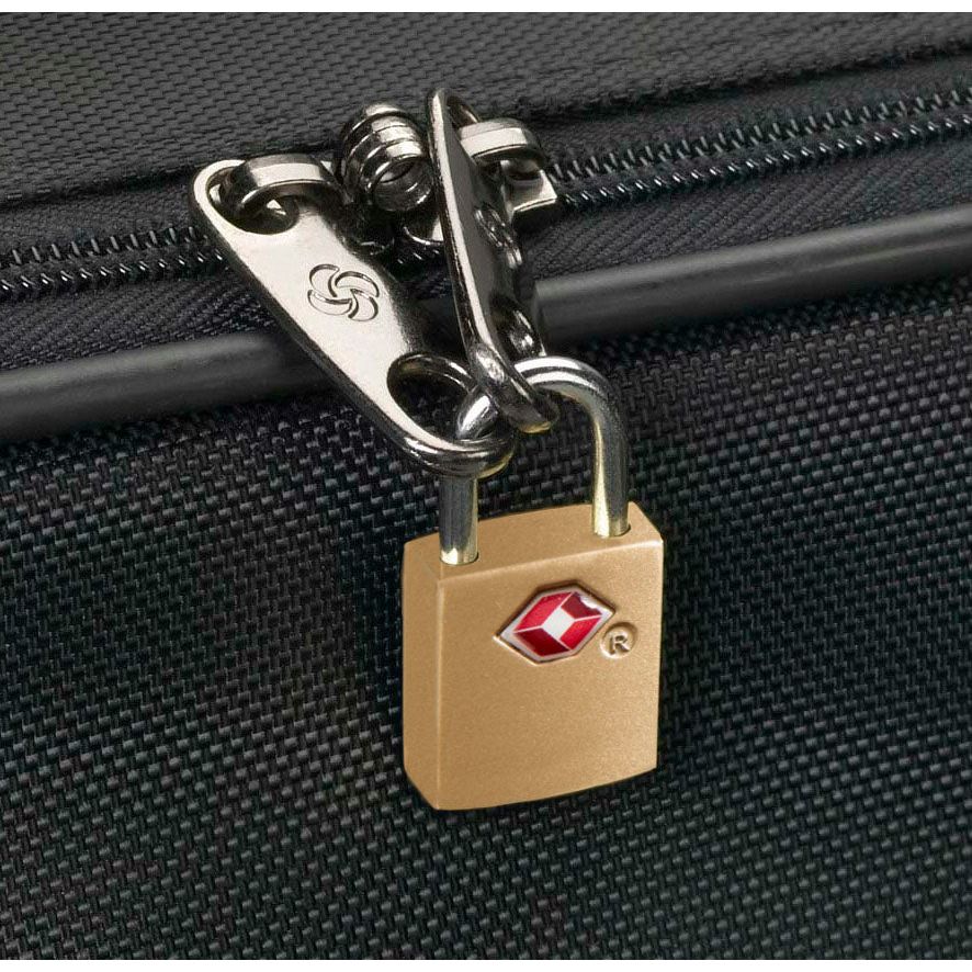 Smooth Trip Brass Key Padlock