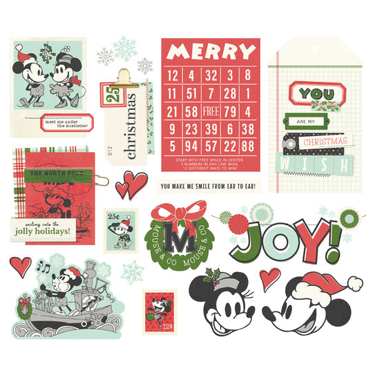 SAY CHEESE CLASSIC MOUSE CHRISTMAS | MINI ALBUM PROJECT KIT (Pre-Sale)