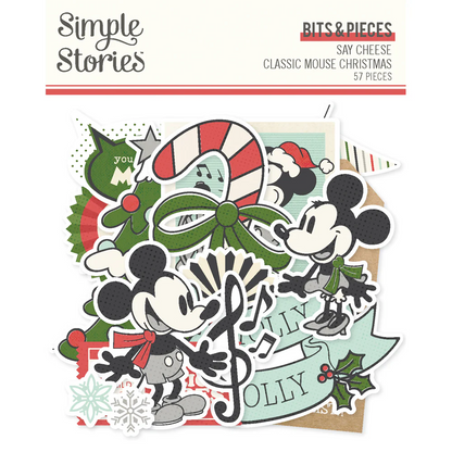SAY CHEESE CLASSIC MOUSE CHRISTMAS | MINI ALBUM PROJECT KIT (Pre-Sale)