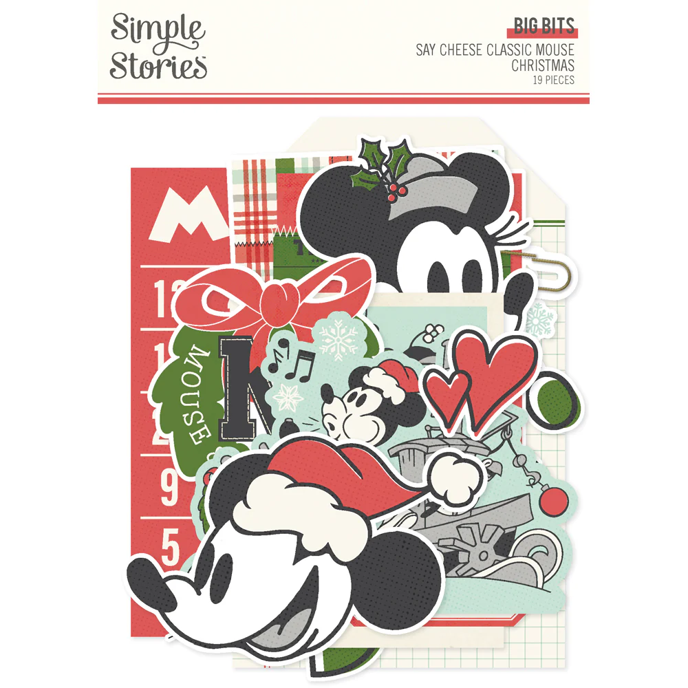 SAY CHEESE CLASSIC MOUSE CHRISTMAS | MINI ALBUM PROJECT KIT (Pre-Sale)