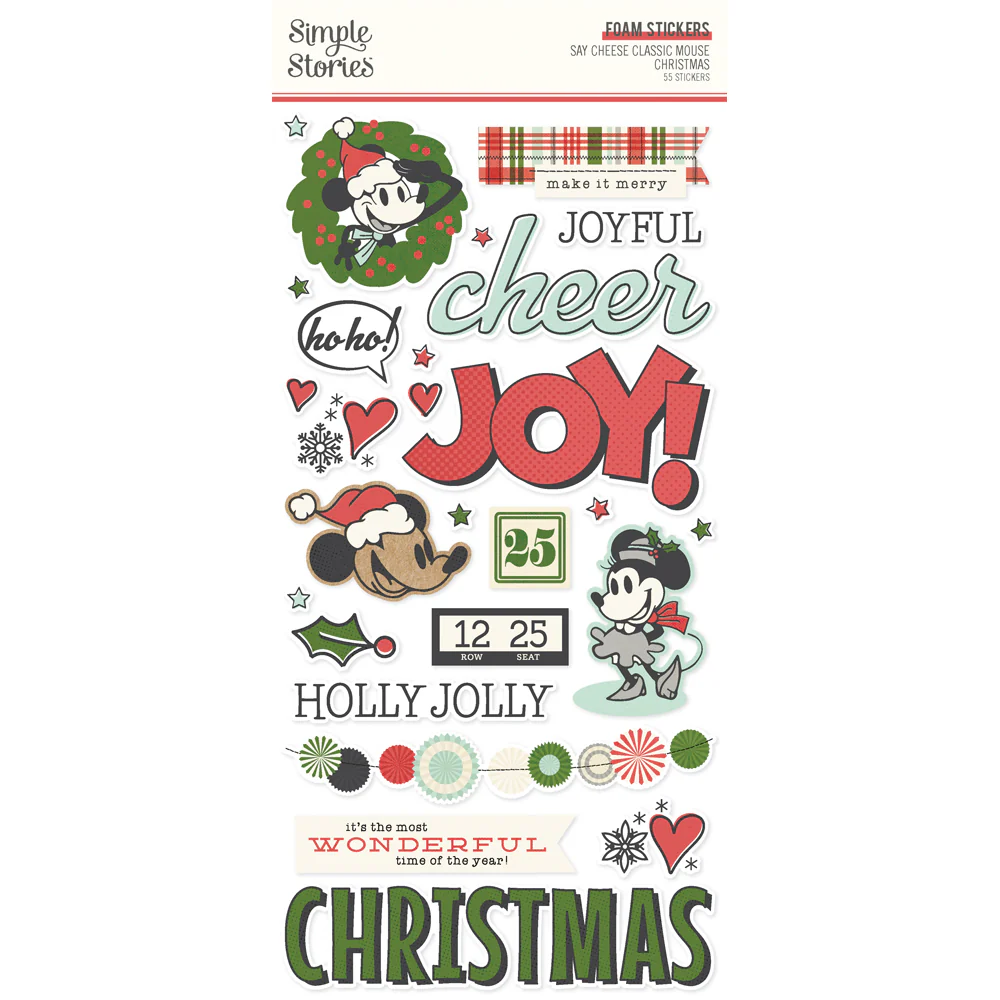 SAY CHEESE CLASSIC MOUSE CHRISTMAS | MINI ALBUM PROJECT KIT (Pre-Sale)