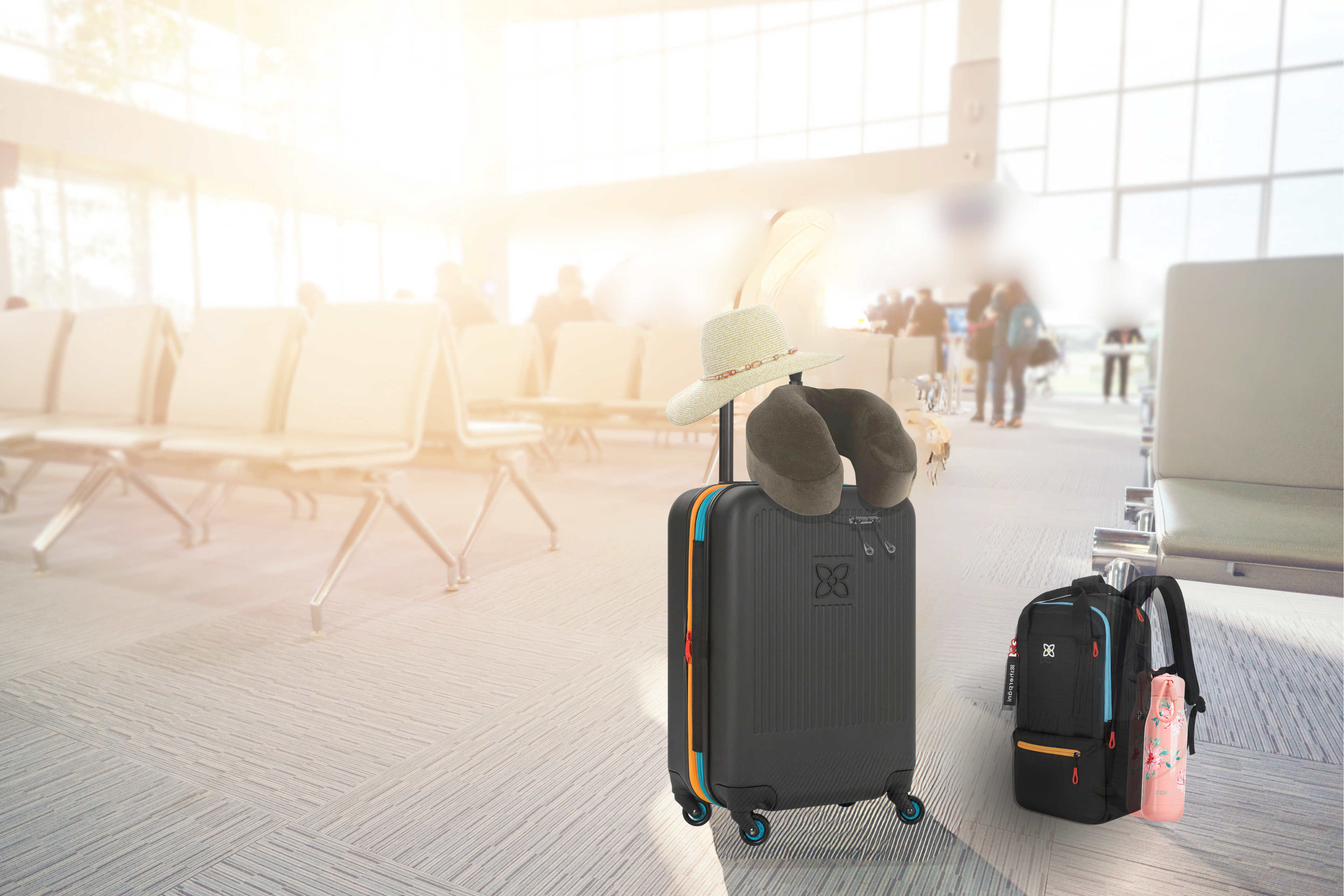 Travel top pack luggage